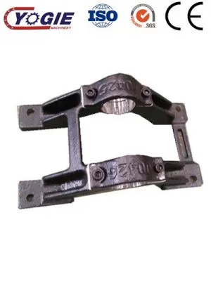 CNC işleme merkezi için Çin'den Yutong otobüs tarafından işlenmiş tek motorlu elektrik iç kapı merkezi destek ZG45 işleme oto yedek parça